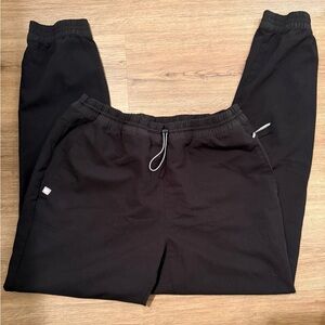 FIGS Women's Technical Collection Black Jogger Scrub Pants Size M